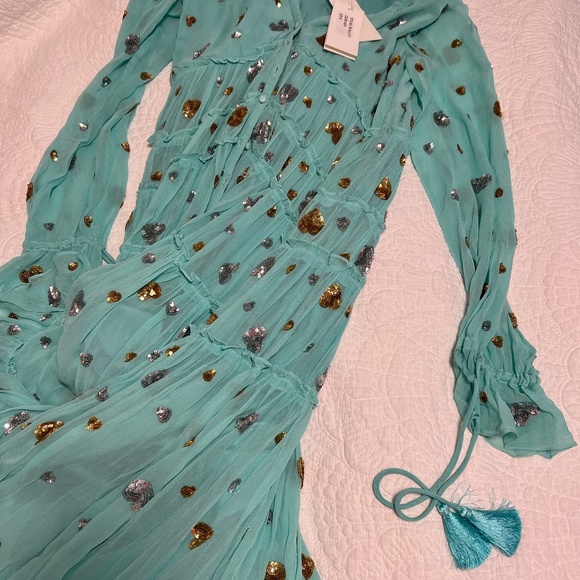 ROCOCO SANDS Tala Maxi Dress Aqua - Picture 7 of 11